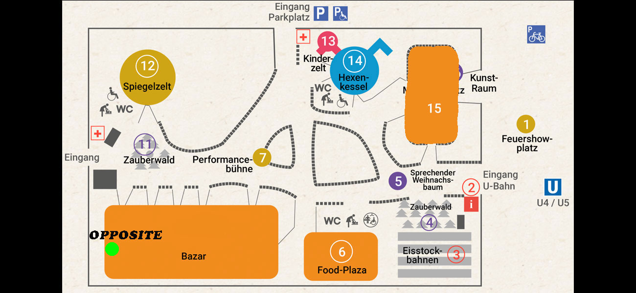 Hier findet ihr uns auf dem Tollwood Festival